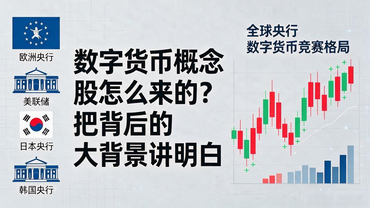 数字货币概念股怎么来的？把背后的大背景讲明白