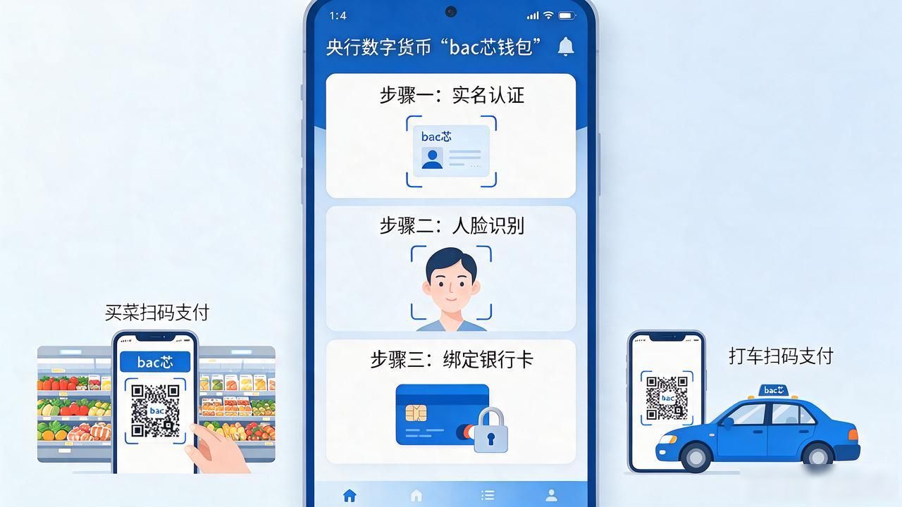 央行数字货币bac芯钱包怎么下载？安装步骤和注意事项一次说清