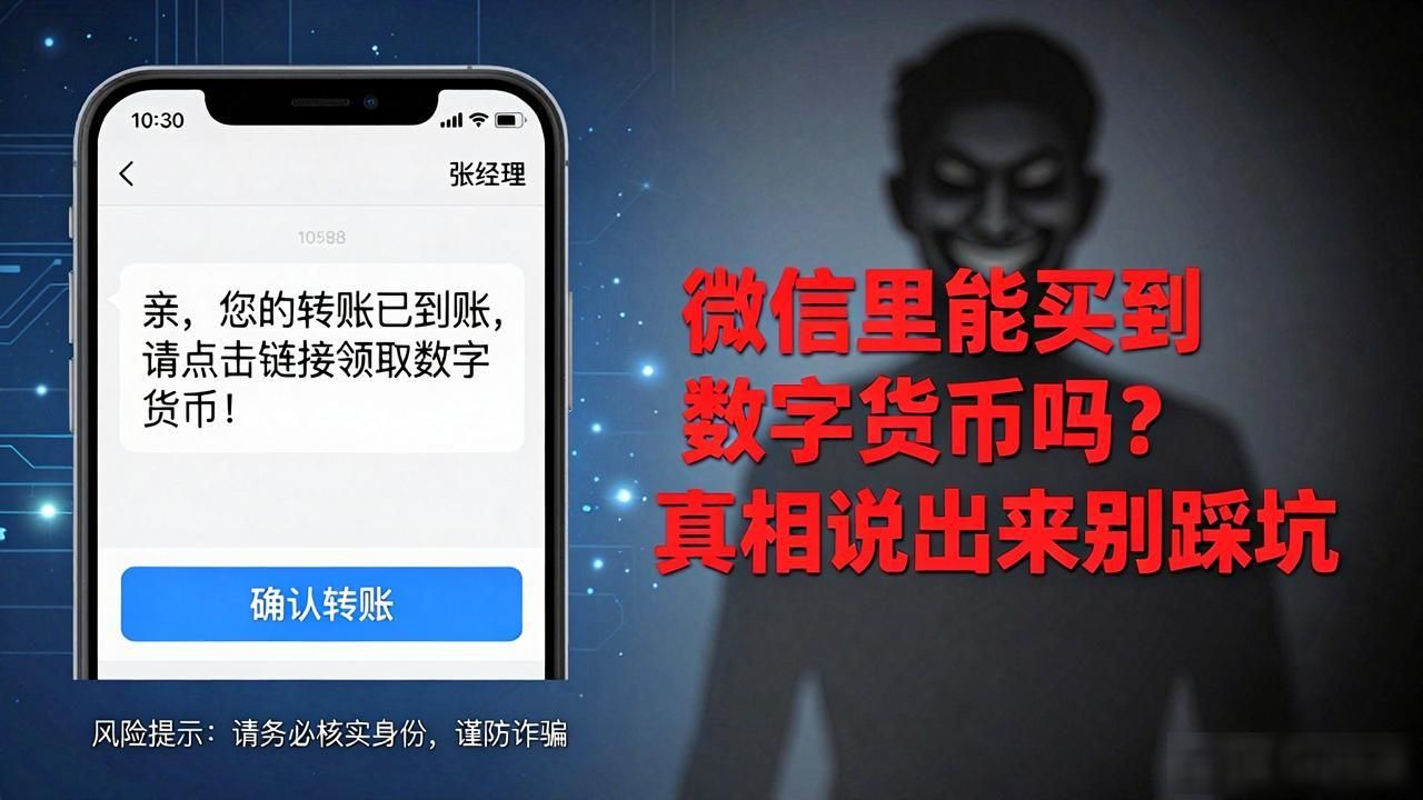 微信里能买到数字货币吗？真相说出来别踩坑
