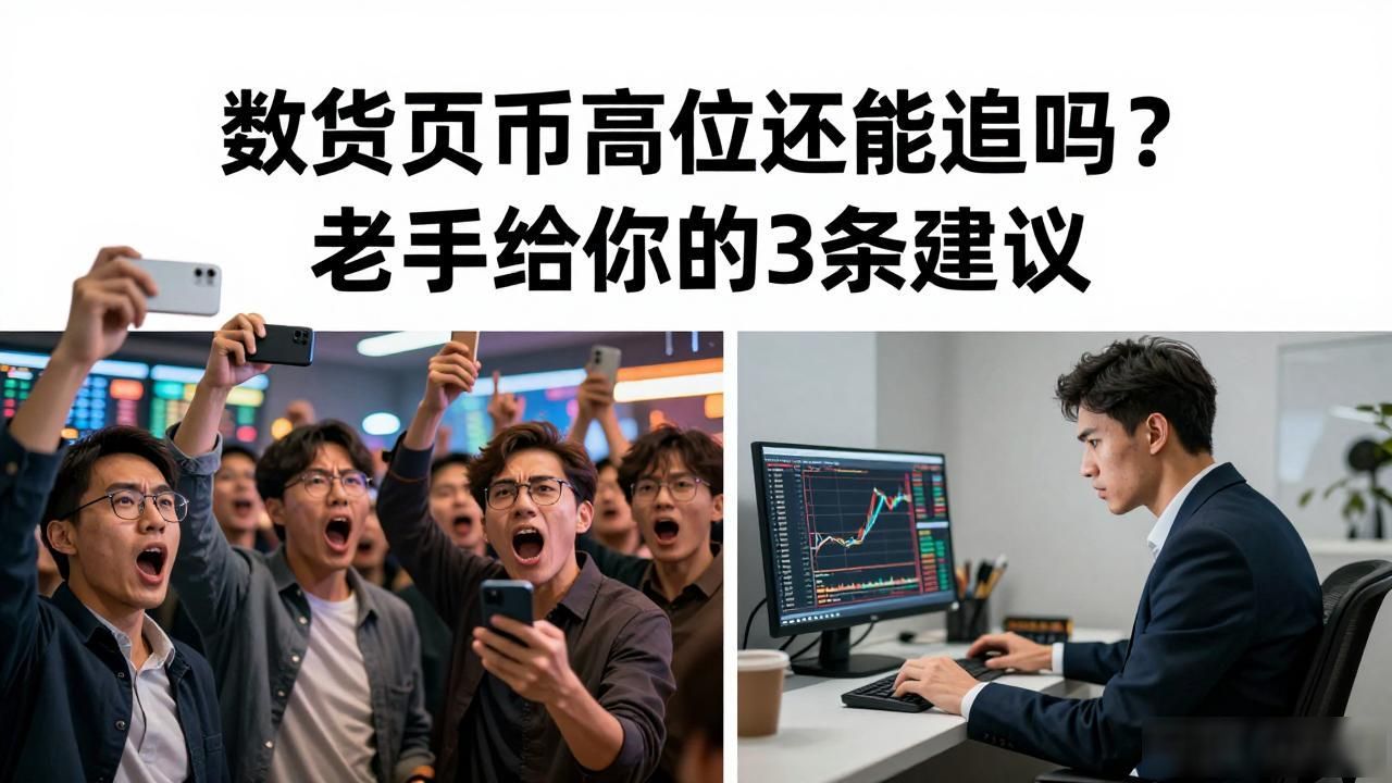 数字货币高位还能追吗？老手给你的3条建议