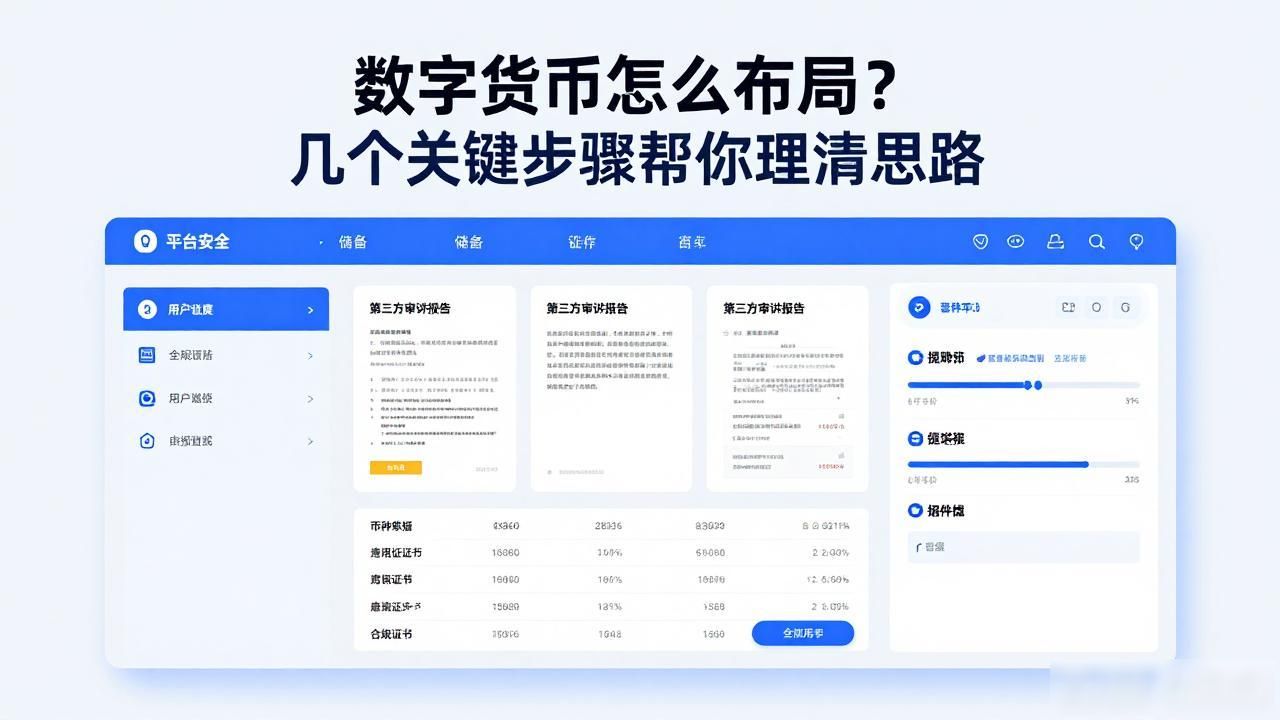 数字货币怎么布局？几个关键步骤帮你理清思路