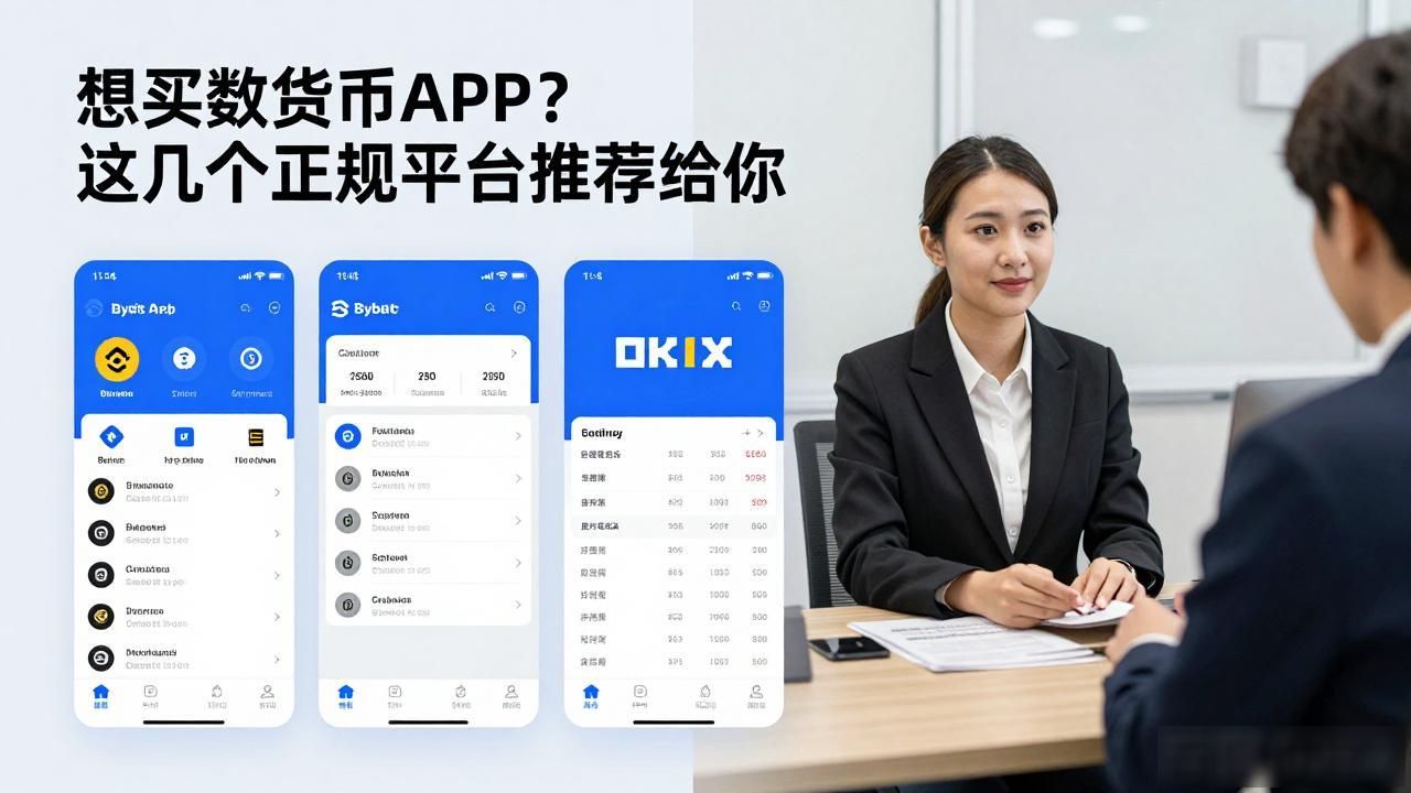 想买数字货币APP？这几个正规平台推荐给你