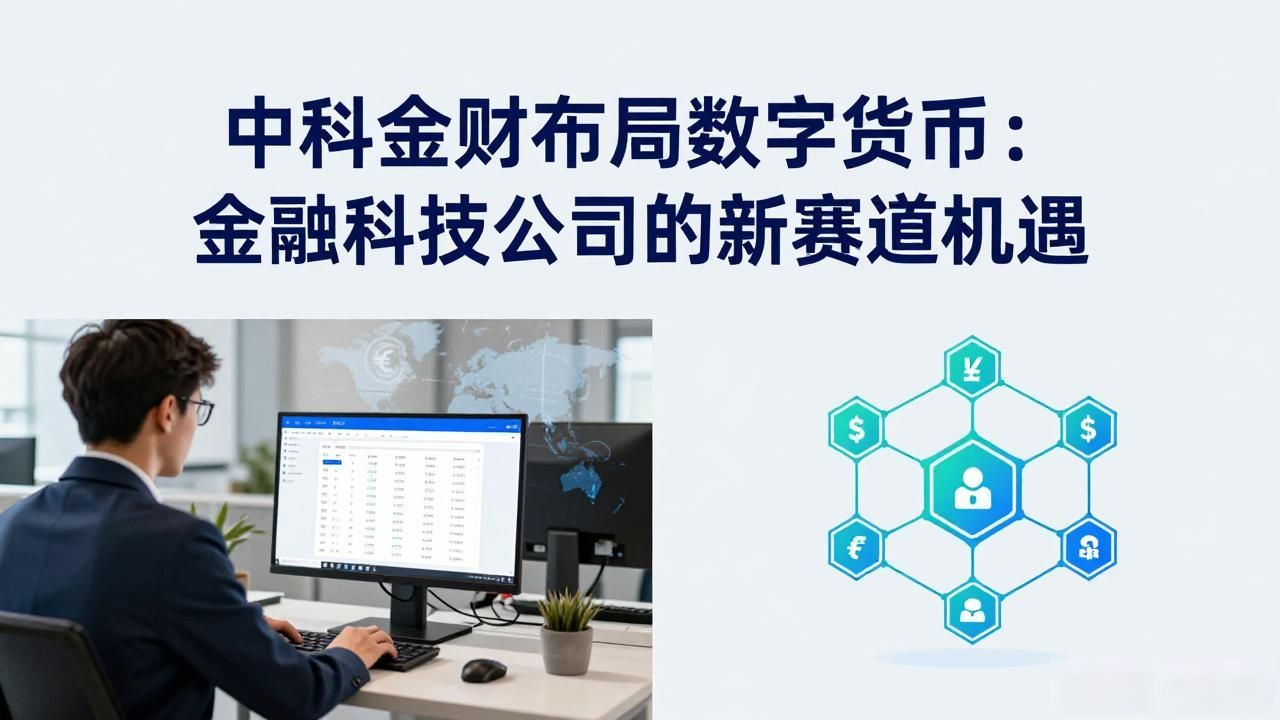 数字货币与中科金财_区块链底层技术供应链金融_金融科技数字人民币冲击