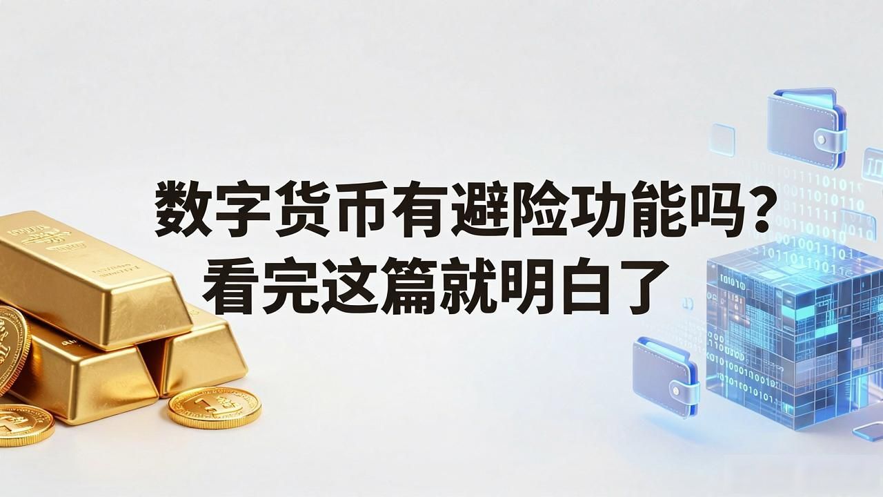 数字货币有避险功能吗？看完这篇就明白了