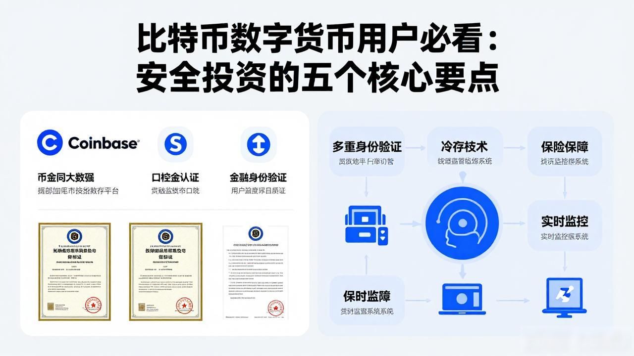 比特币数字货币用户必看：安全投资的五个核心要点