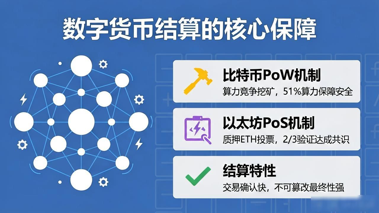 数字货币是如何结算的？一文看懂底层逻辑