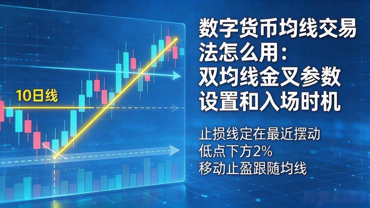 数字货币均线交易法怎么用：双均线金叉参数设置和入场时机