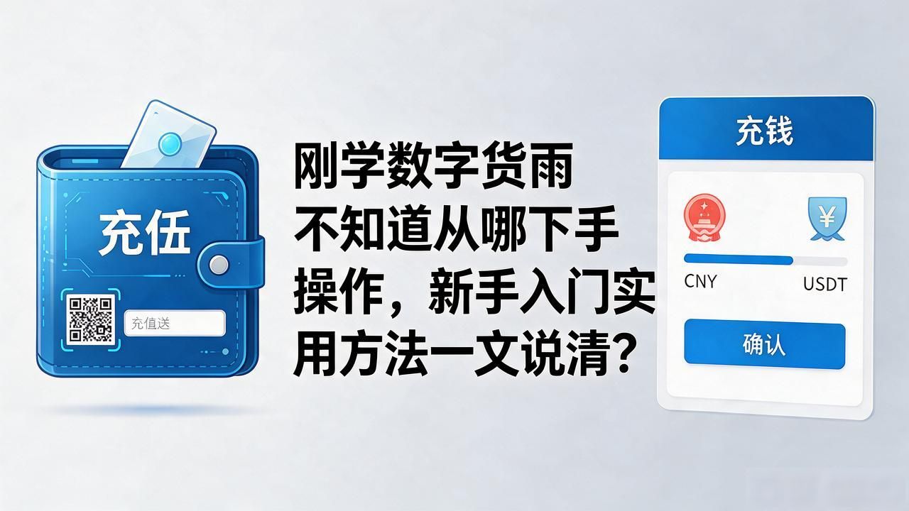 刚学数字货币不知道从哪下手操作，新手入门实用方法一文说清