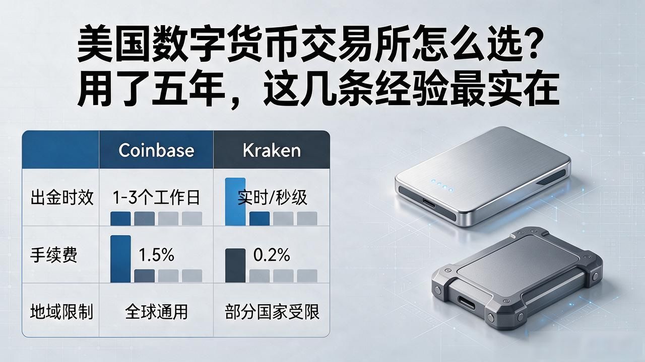美国数字货币交易所怎么选？用了五年，这几条经验最实在