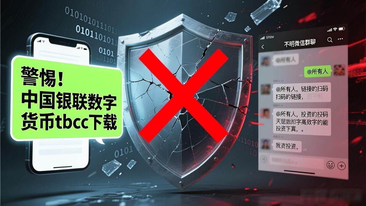 警惕！"中国银联数字货币tbcc下载"背后的风险
