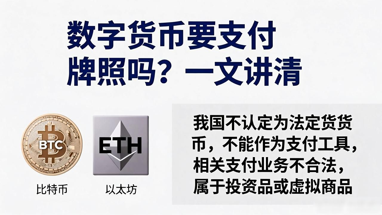 数字货币要支付牌照吗？一文讲清