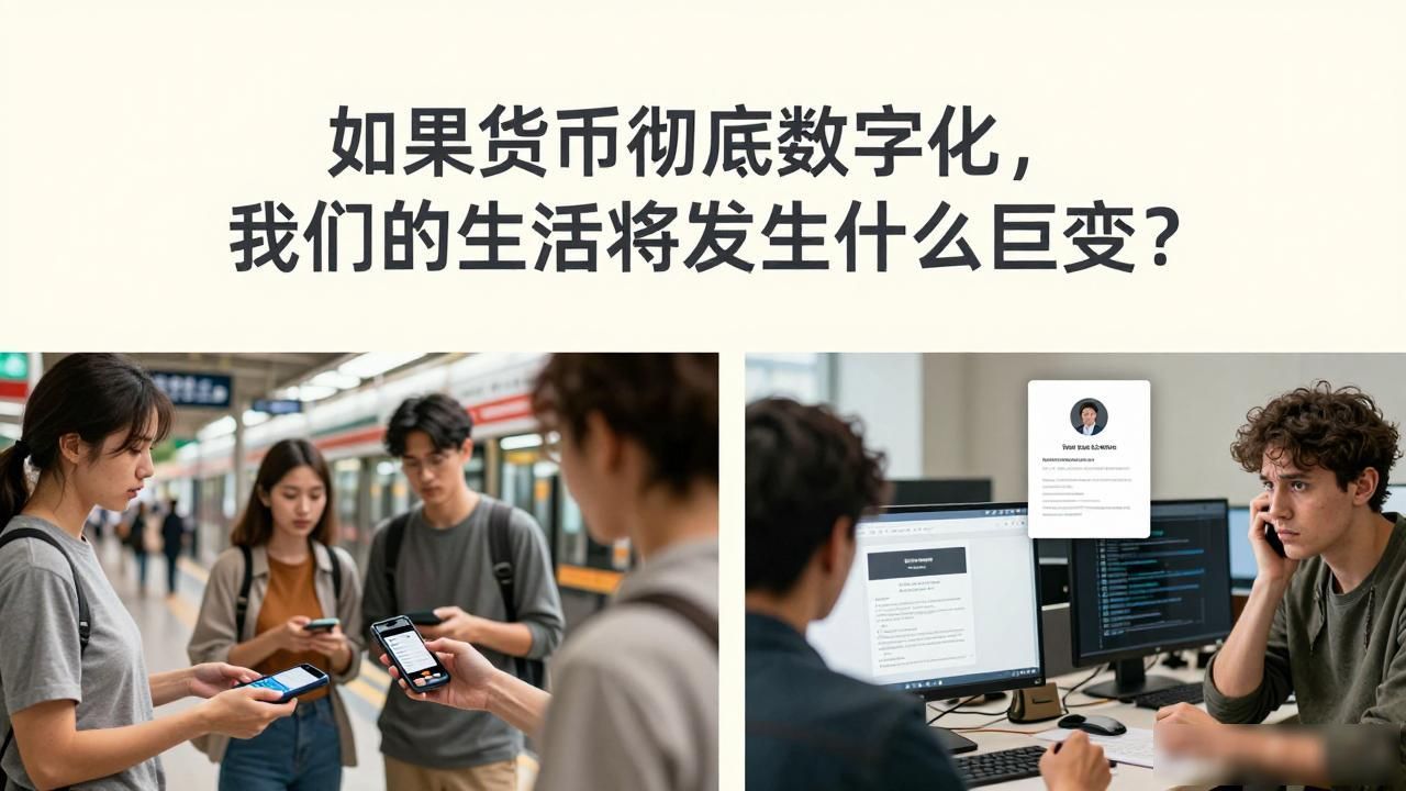 央行数字货币的便利性与隐私风险_如果货币数字化_数字人民币对货币本质的重塑