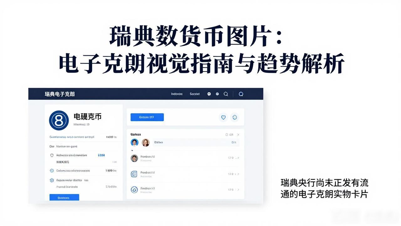 电子克朗官方概念图_瑞典电子克朗设计元素_瑞典数字货币图片