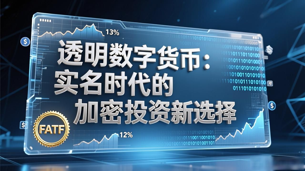 透明数字货币：实名时代的加密投资新选择