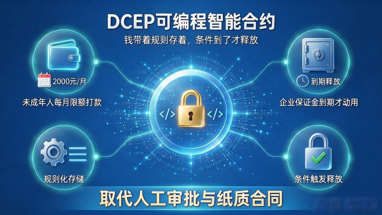 DCEP数字货币三大功能详解，和现金刷卡相比多了哪些本事