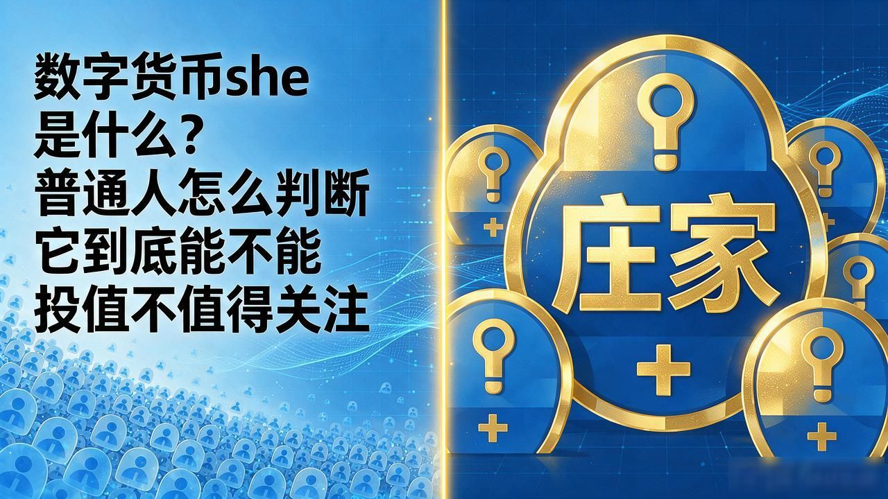 数字货币she是什么？普通人怎么判断它到底能不能投值不值得关注