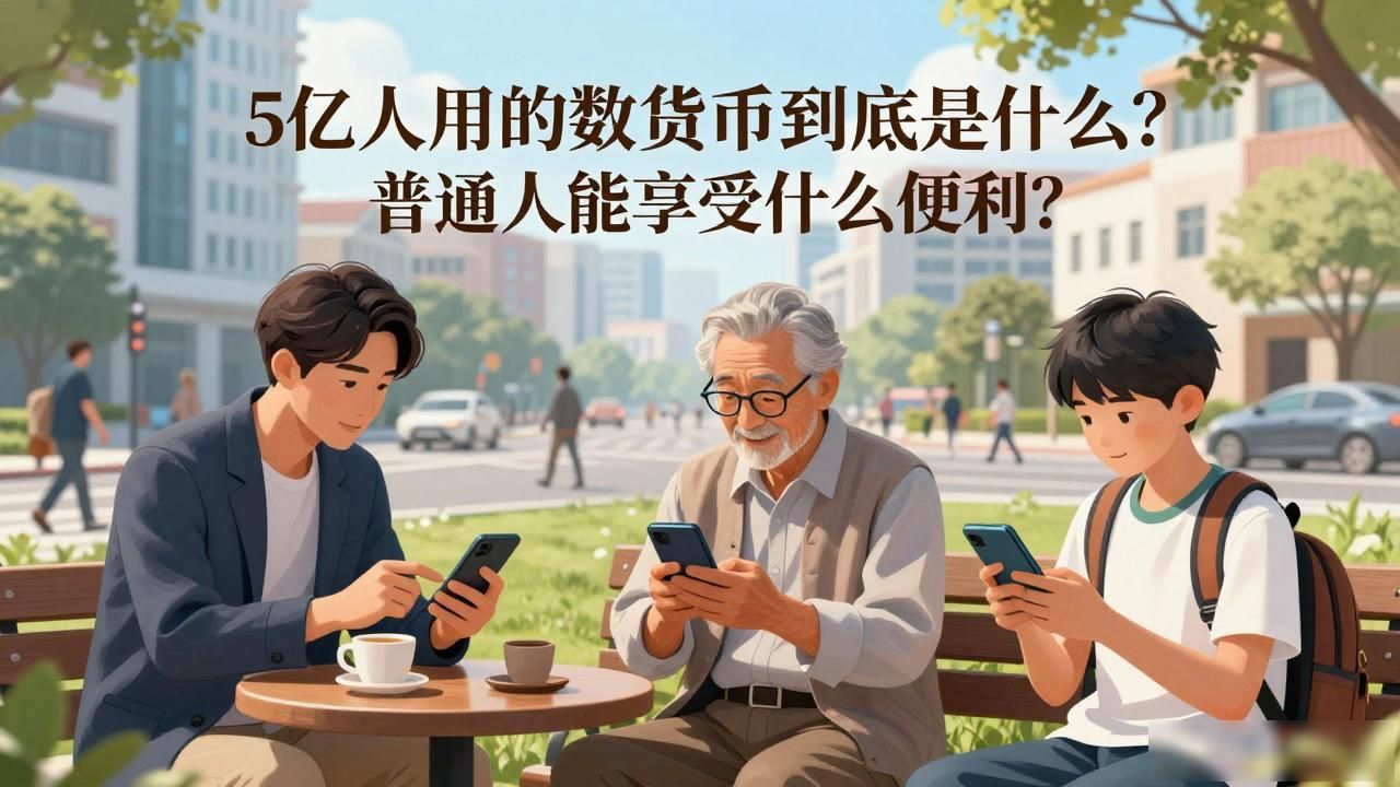 5亿人用的数字货币到底是什么？普通人能享受什么便利？