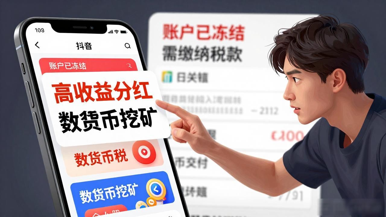 抖音数字货币骗局_关于抖音的数字货币_抖音平台币诈骗