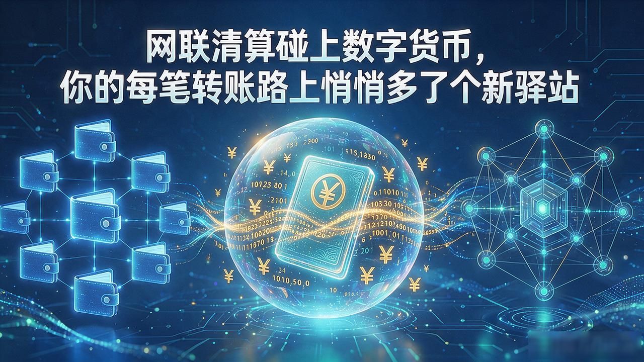 数字货币网联清算_网联清算体系_网联清算与数字货币