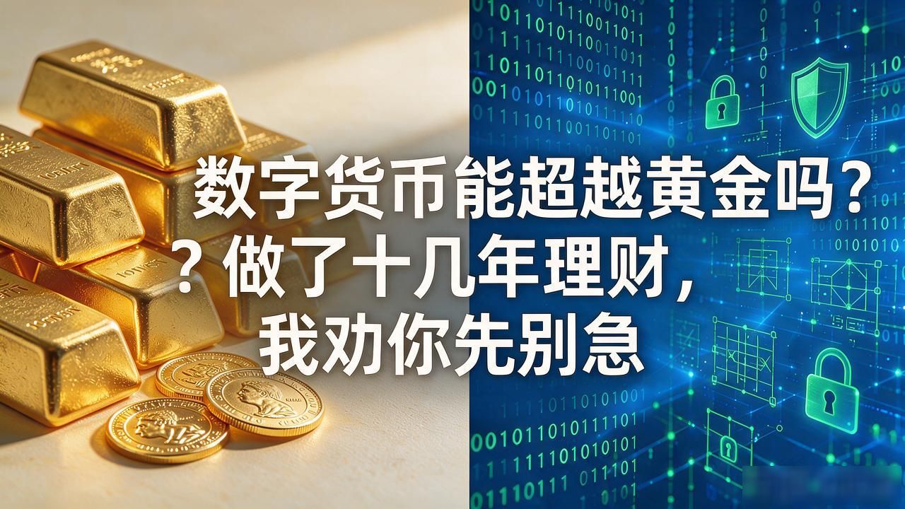 黄金与数字货币对比分析_央行数字货币是否替代黄金_数字货币能超越黄金吗