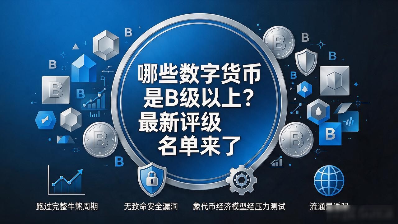Solana Cardano Avalanche评估指标_最新被评为b级以上的数字货币_数字货币B级评级标准