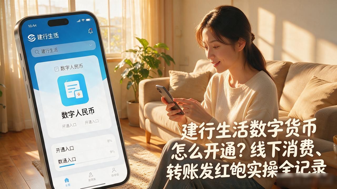 数字人民币绑定建行储蓄卡_建行生活数字人民币使用方法_建行生活数字货币