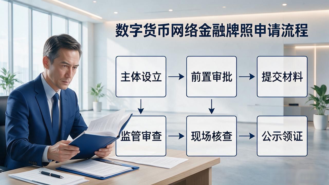 想申请数字货币网络金融牌照？这些条件和流程必须搞清楚