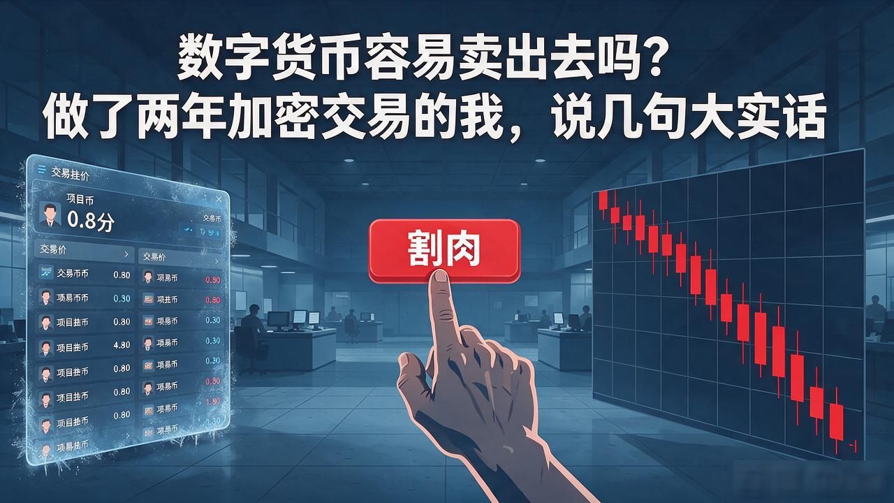 数字货币容易卖出去吗？做了两年加密交易的我，说几句大实话