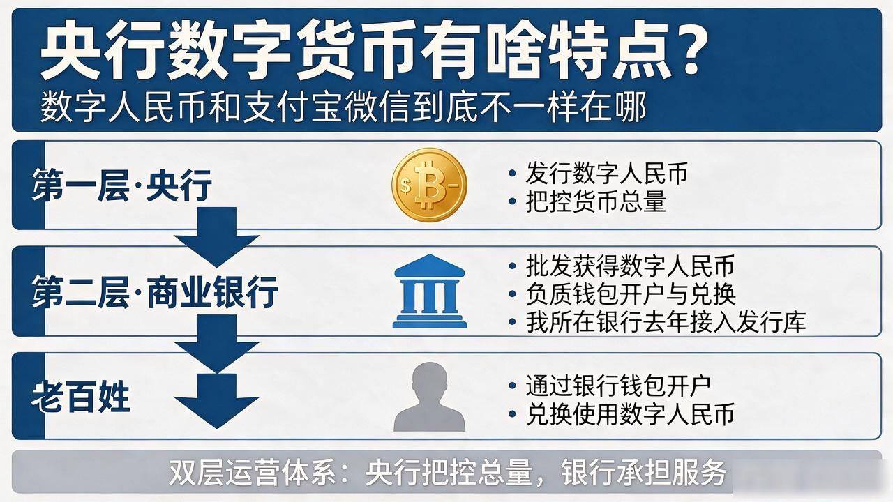 数字人民币法定货币属性_双层运营体系数字人民币_中国央行数字货币特点