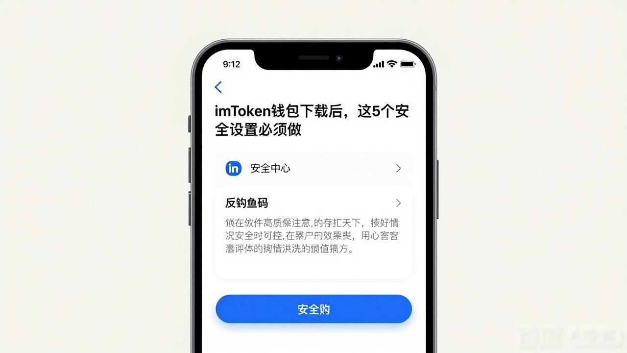 imToken钱包安全配置_备份助记词设置支付密码_imToken钱包下载后的安全配置与仔细检查