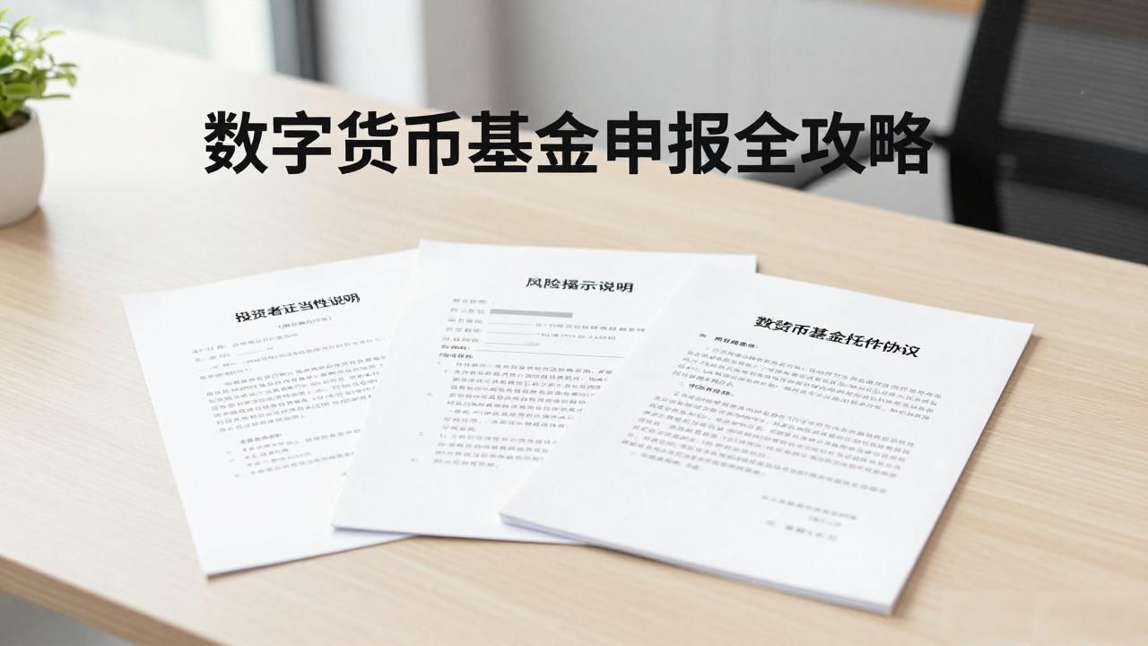 数字货币基金合规材料准备_怎么申报数字货币基金_数字货币基金申报流程