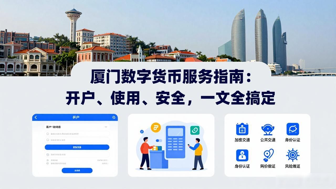 厦门数字货币服务指南：开户、使用、安全，一文全搞定