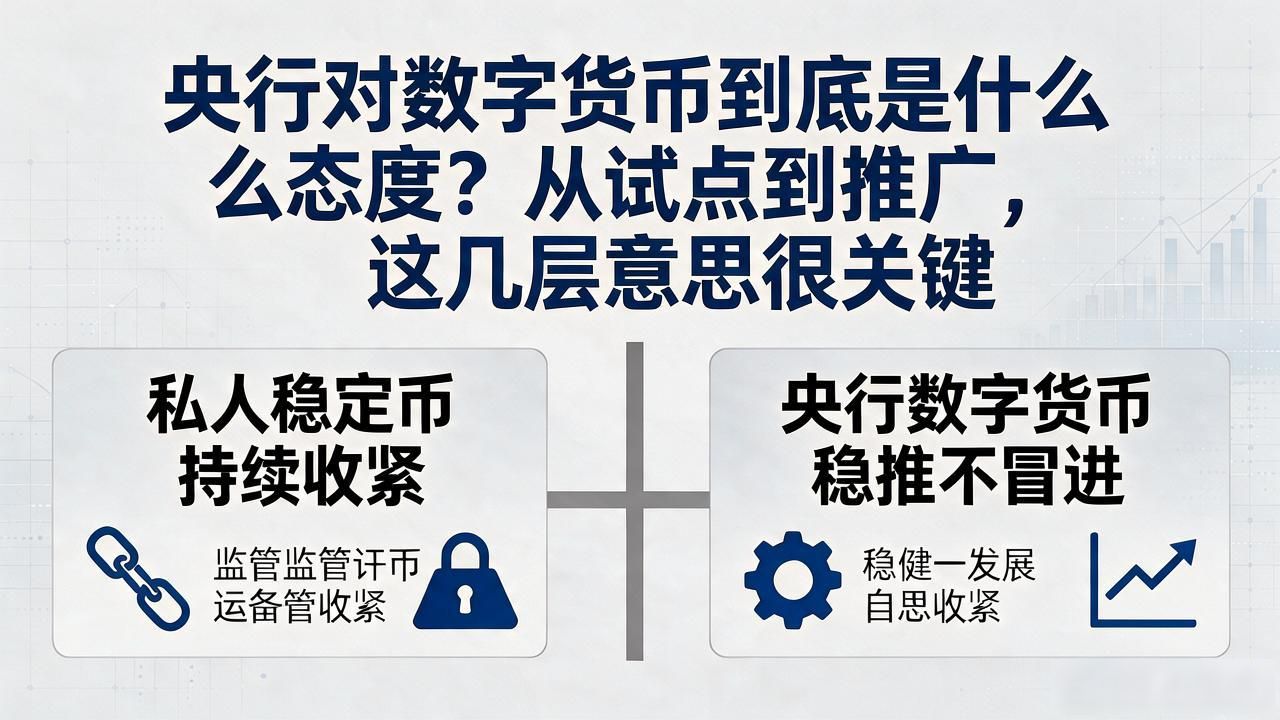 央行对数字货币到底是什么态度？从试点到推广，这几层意思很关键