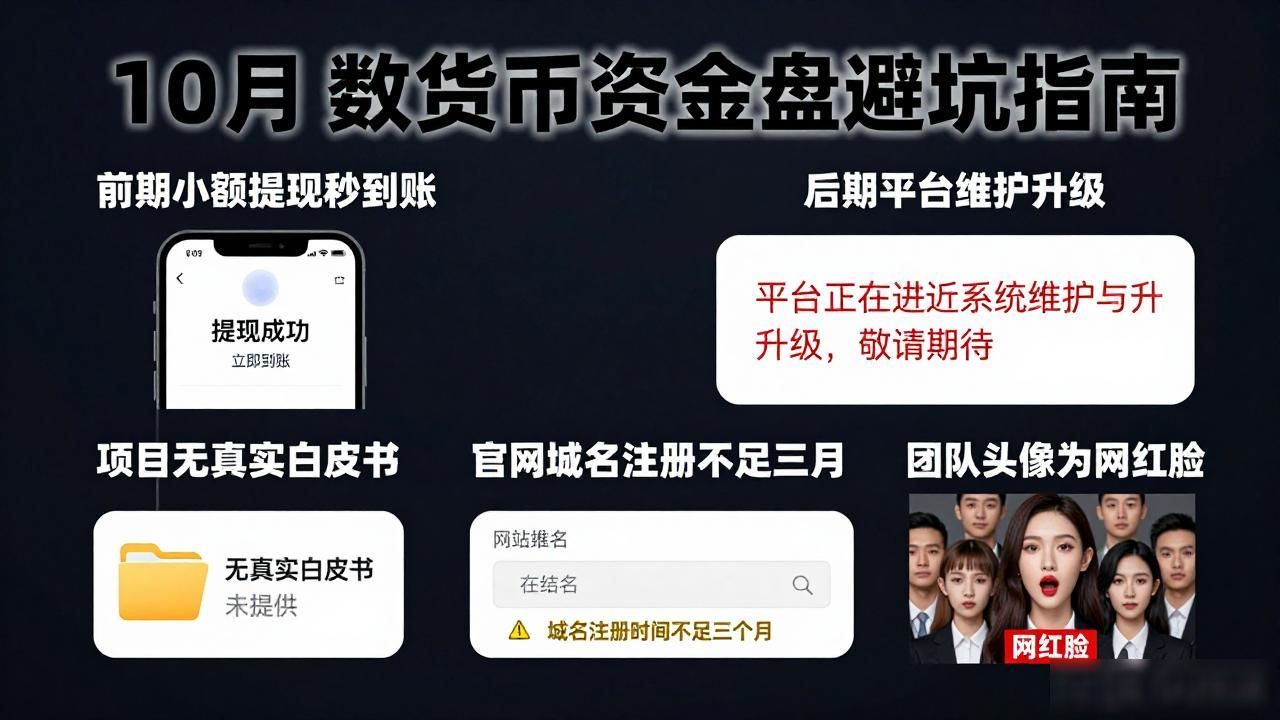 数字货币资金盘骗局_量化交易项目风险_10月数字货币资金盘